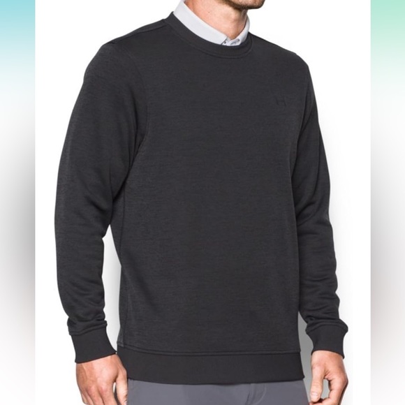 NWT!! Under Armour Men's UA Storm Golf SweaterFleece Crew Size Mens Small - Picture 3 of 8